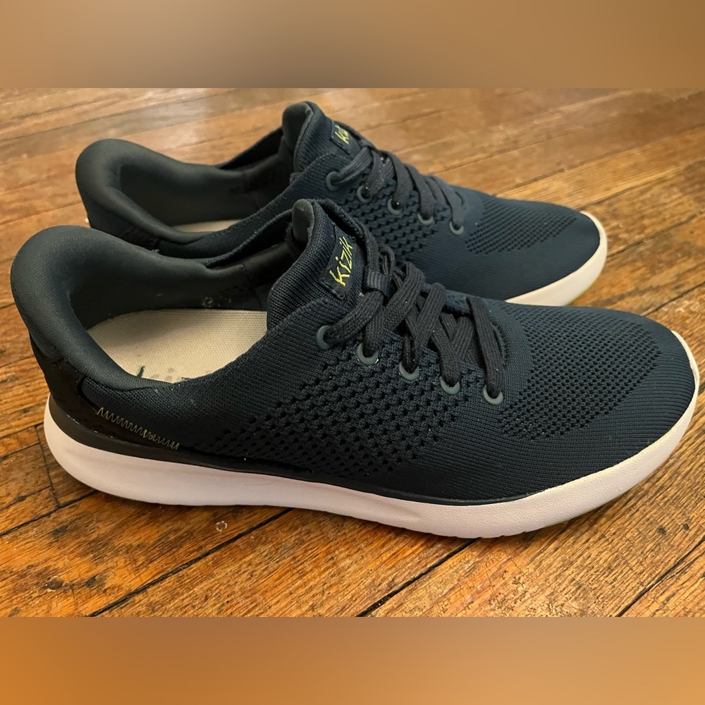Kizik Lima HandsFree Shoes Mens 7.5 Womens 9 Tidepool Blue Walking Sneakers EUC